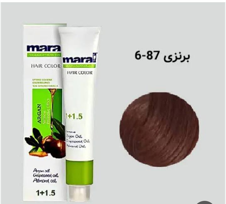 رنگ موی مارال سری برنزی شماره87_6