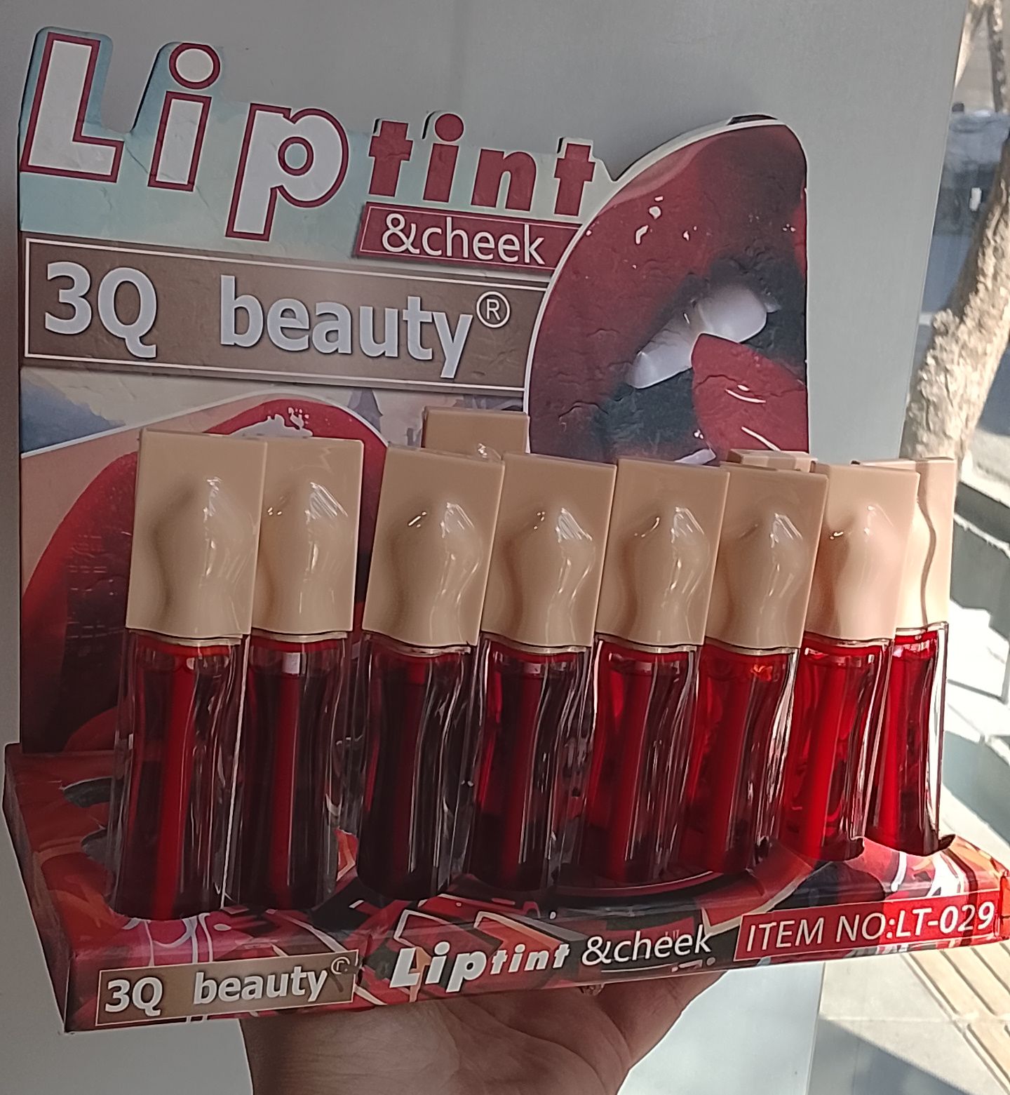 تینت لب برند 3Q beautyبا ماندگاری 24ساعت